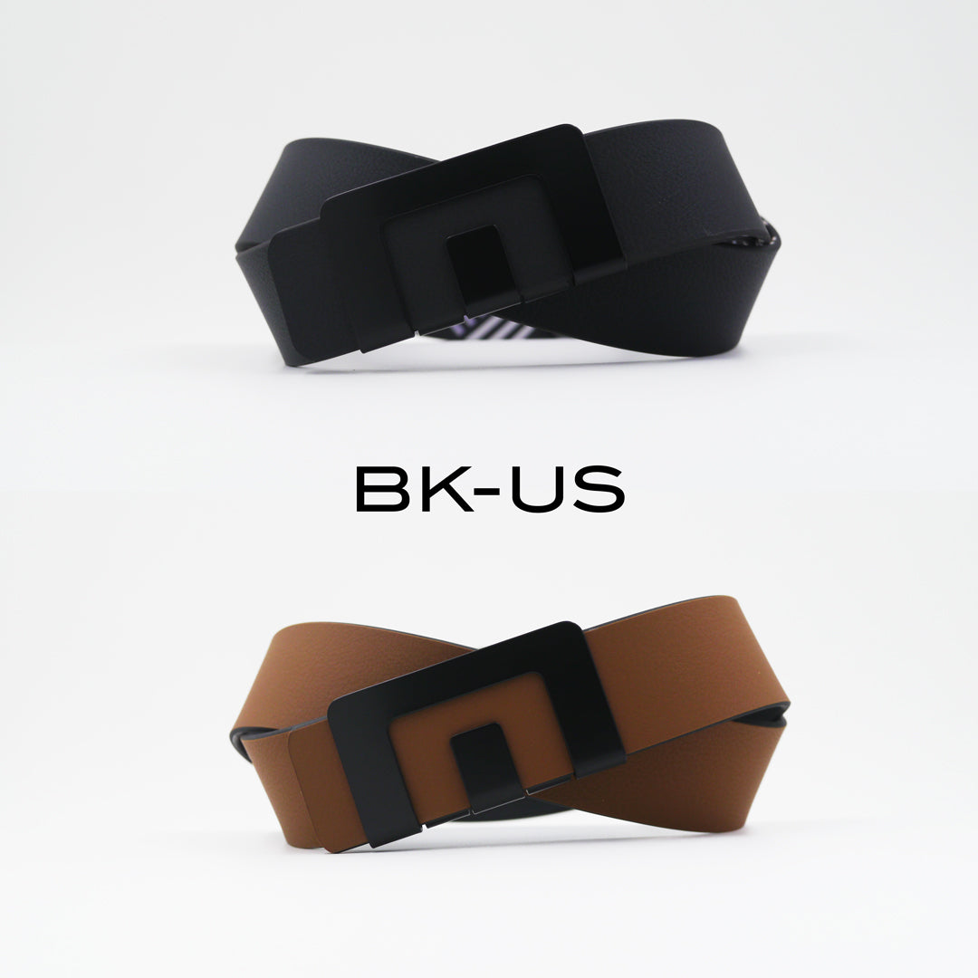 MIN BELT - BLACK BUCKLE, USUAL STRAP